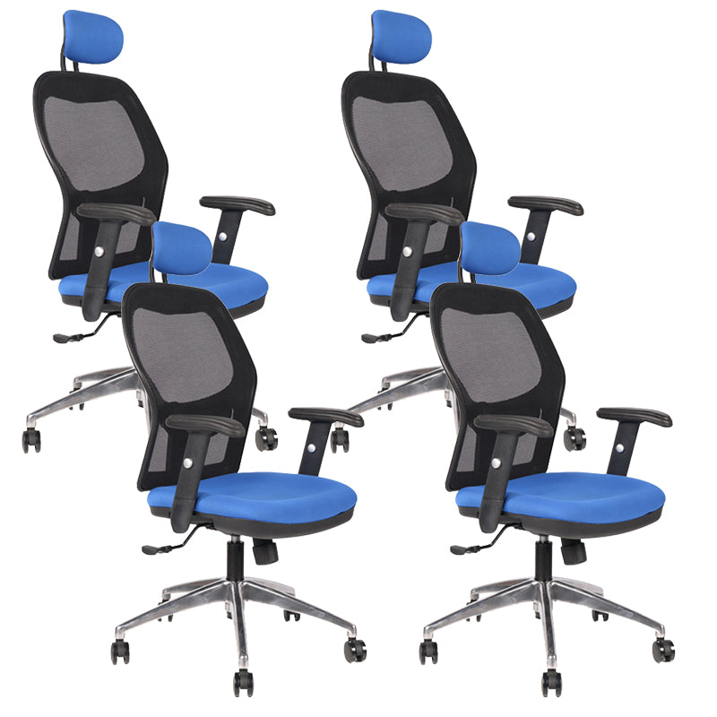 Modern Desk Chair Swivel Mesh Computer Chair High-Back Chair with Wheels