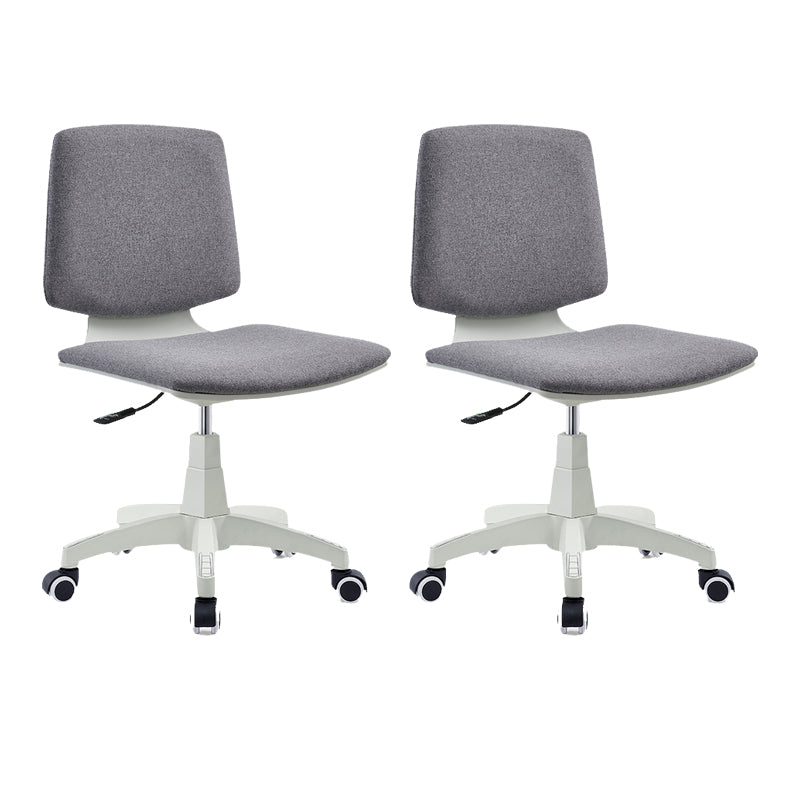 Contemporary Mid-back Office Chair Swivel Conference Chair with Wheels