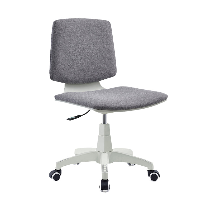 Contemporary Mid-back Office Chair Swivel Conference Chair with Wheels