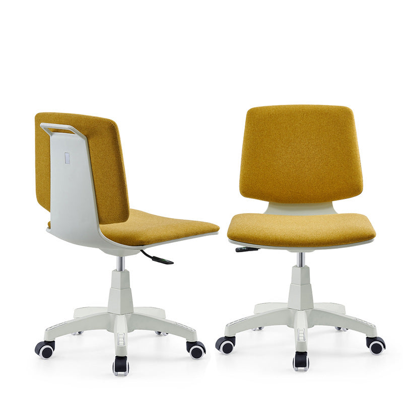 Contemporary Mid-back Office Chair Swivel Conference Chair with Wheels