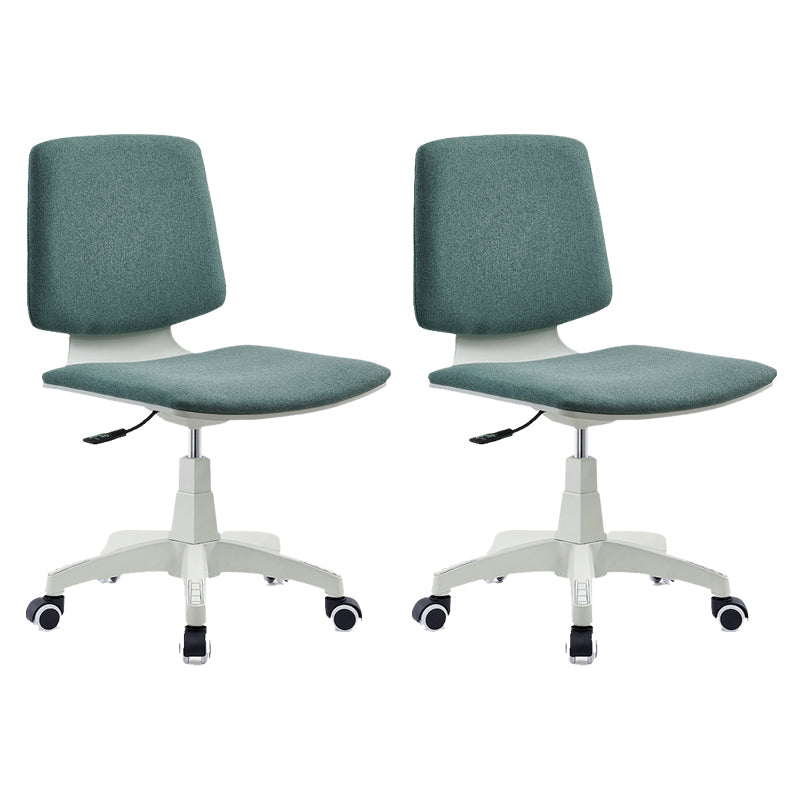 Contemporary Mid-back Office Chair Swivel Conference Chair with Wheels