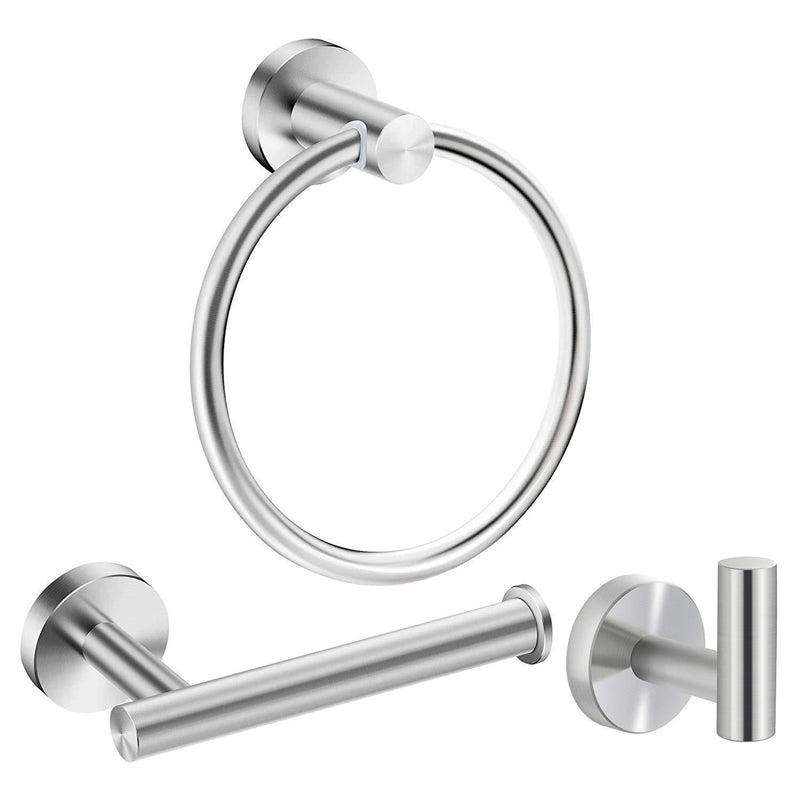 Traditional Bathroom Hardware Accessory Kit Towel Ring/Robe Hooks/ Towel Bar