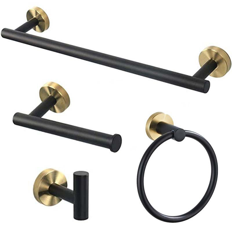 Traditional Bathroom Hardware Accessory Kit Towel Ring/Robe Hooks/ Towel Bar