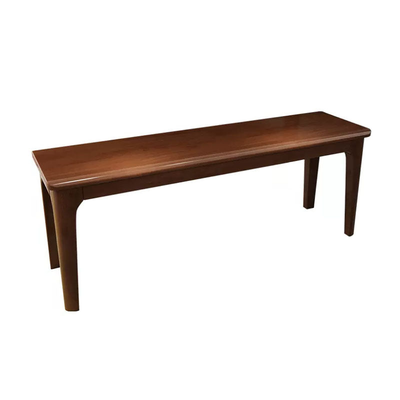 14-Inch Width Bedroom Bench Modern Style Solid Wood Seating Bench