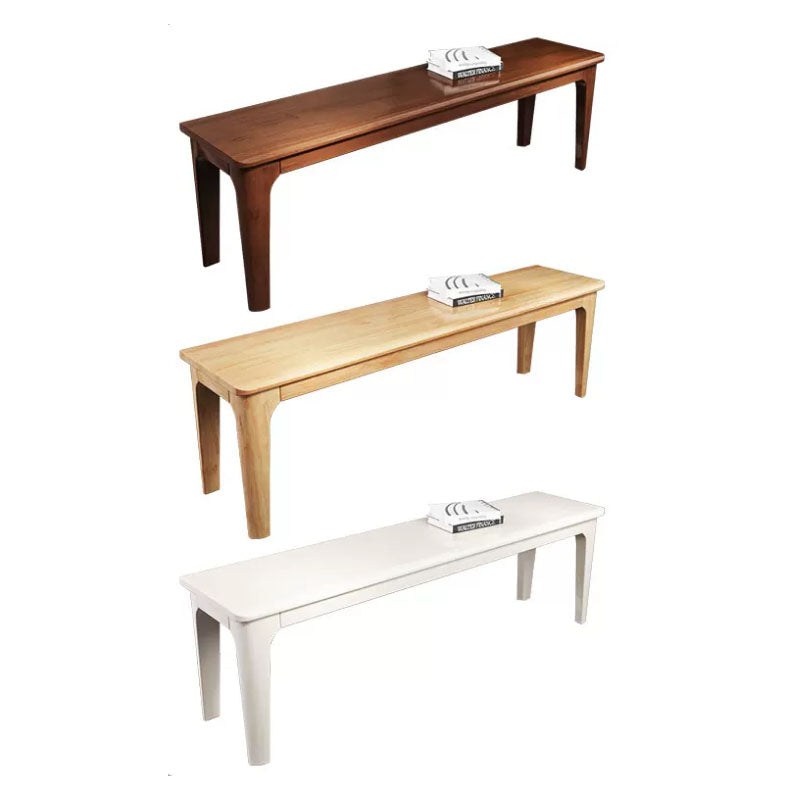 14-Inch Width Bedroom Bench Modern Style Solid Wood Seating Bench