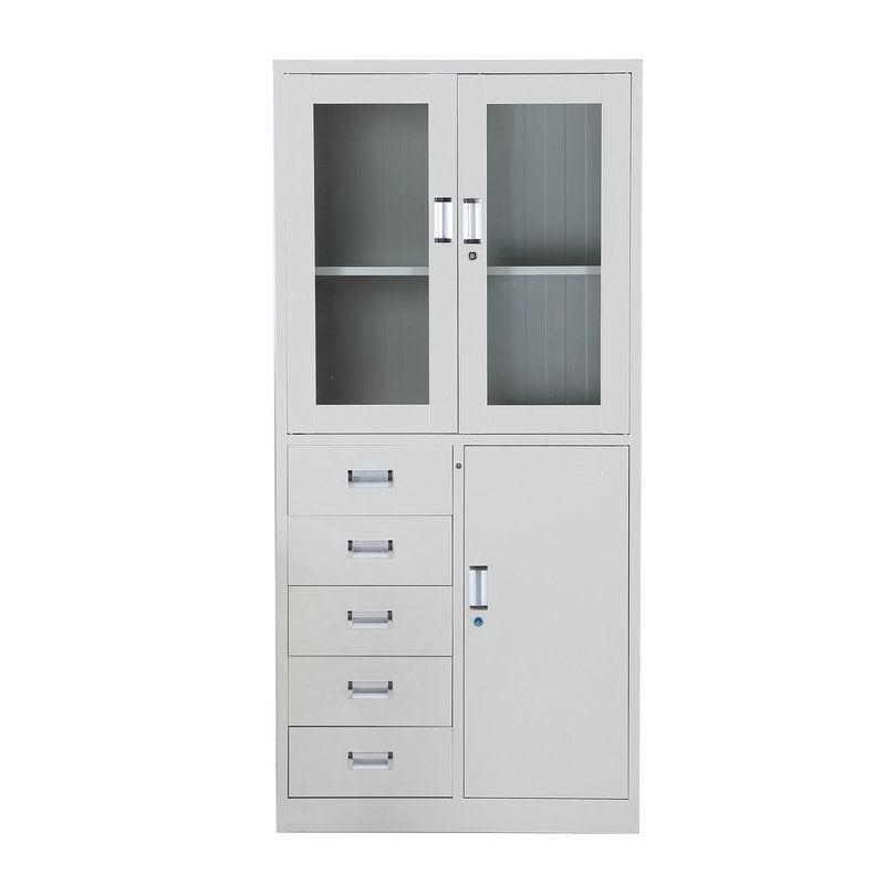 Modern File Cabinet Solid Color Metal Filing Cabinet for Home Office