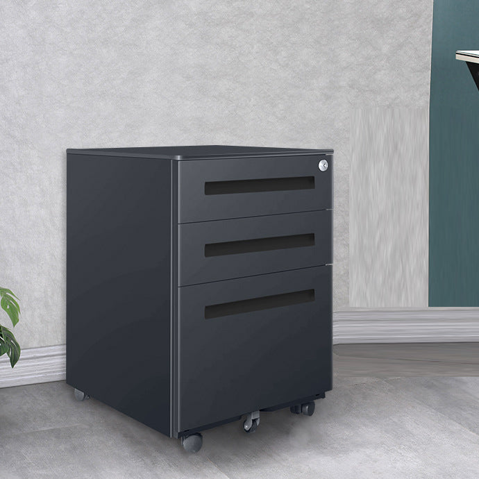 Industrial Metal Cabinet Locking Drawers Filing Cabinet with Wheels