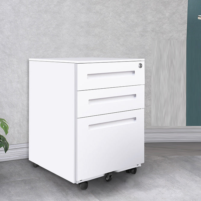 Industrial Metal Cabinet Locking Drawers Filing Cabinet with Wheels