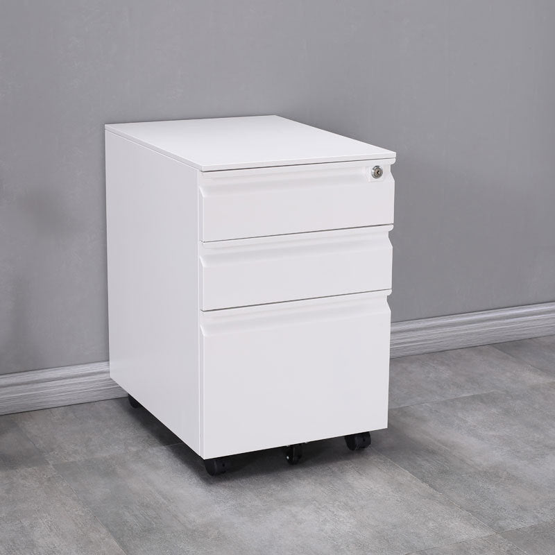 Industrial Metal Cabinet Locking Drawers Filing Cabinet with Wheels