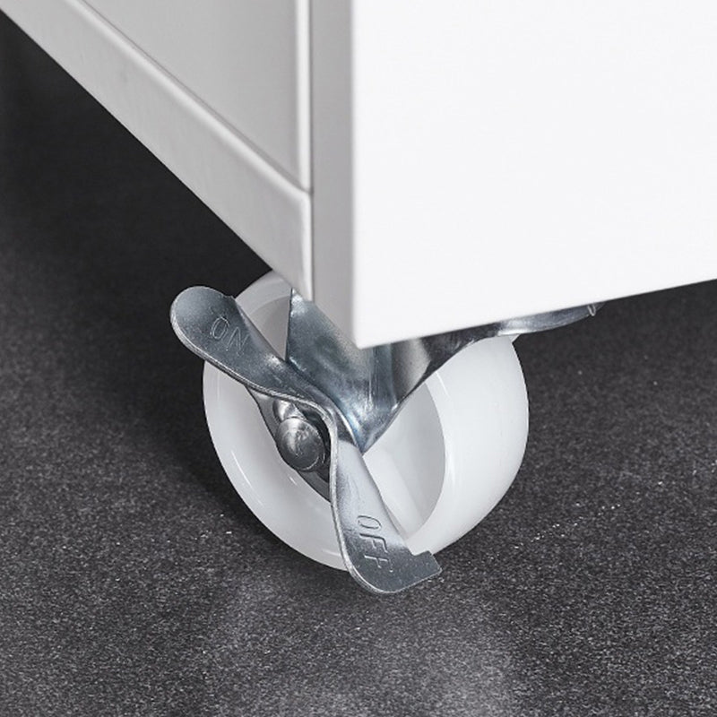 Minimalist Plain File Cabinet Castors Filing Cabinet for Home Office