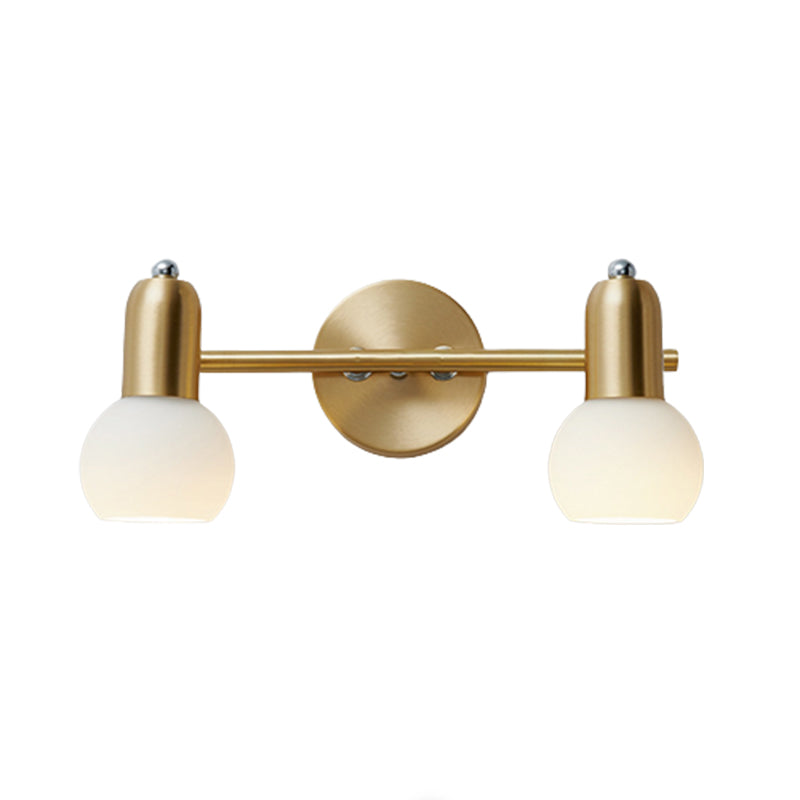 Wall Light Fixture Modern Metal Wall Mounted Lighting for Washroom