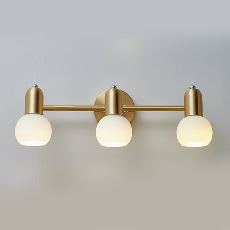 Wall Light Fixture Modern Metal Wall Mounted Lighting for Washroom