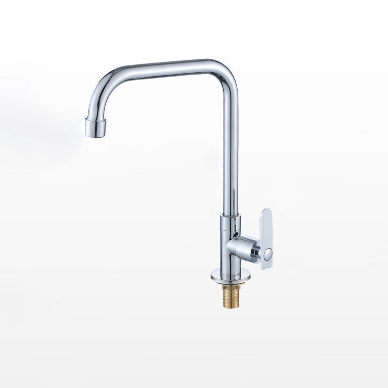 Contemporary Single Handle Kitchen Faucet Pull down 1-Hold  Bar Faucet