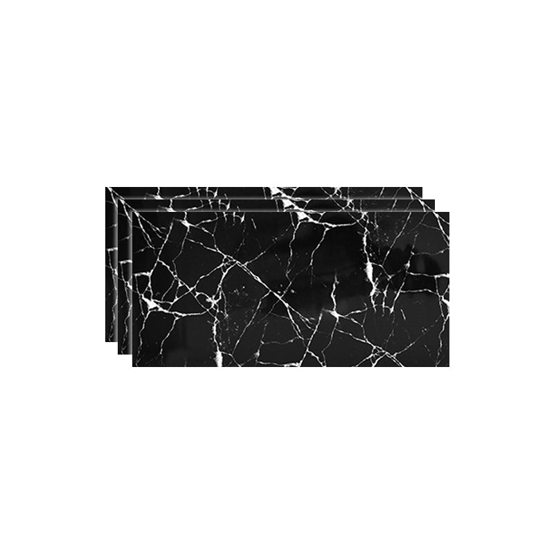 Modern Peel and Stick Backsplash Wall Tile Rectangular Peel and Stick Wall Tile