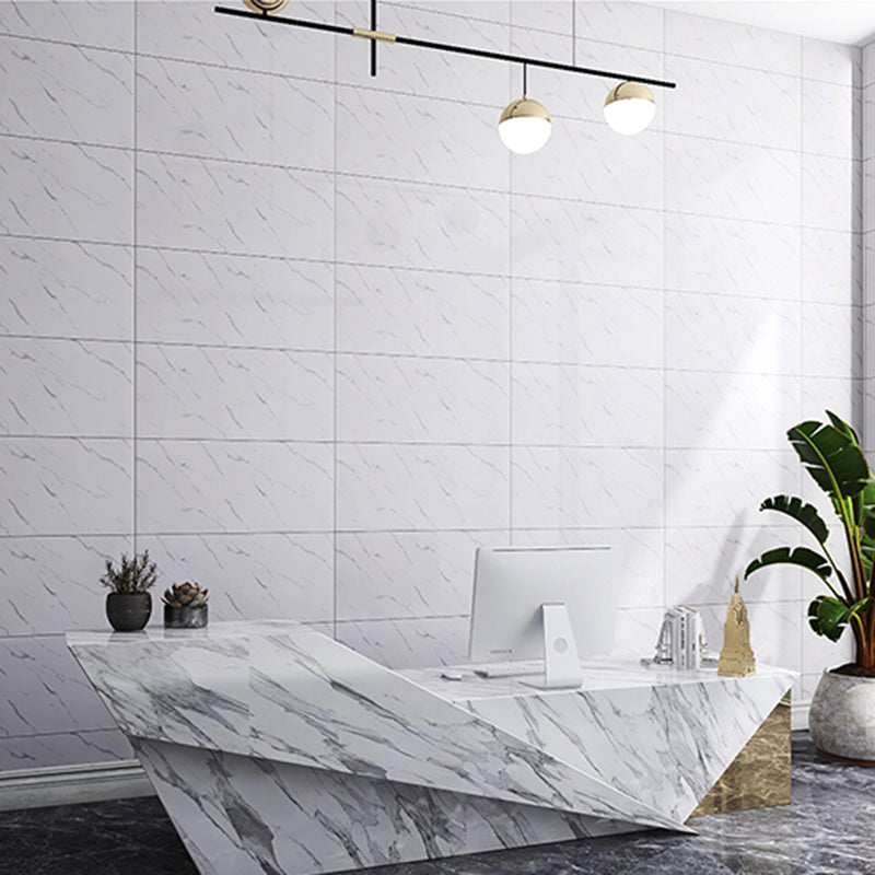 Modern Peel and Stick Backsplash Wall Tile Rectangular Peel and Stick Wall Tile