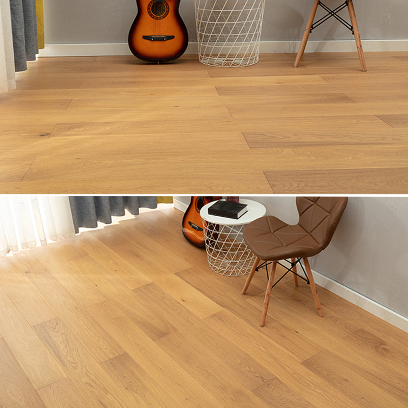 Modern Medium Laminate Flooring Natural Oak Laminate Plank Flooring