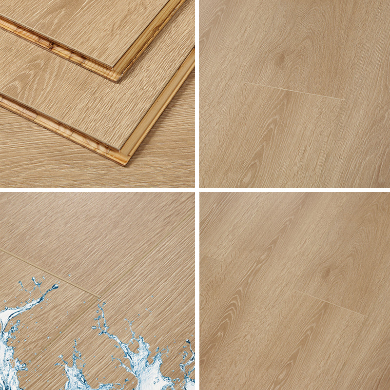 Contemporary Style Laminate Solid Wood Laminate Plank Flooring