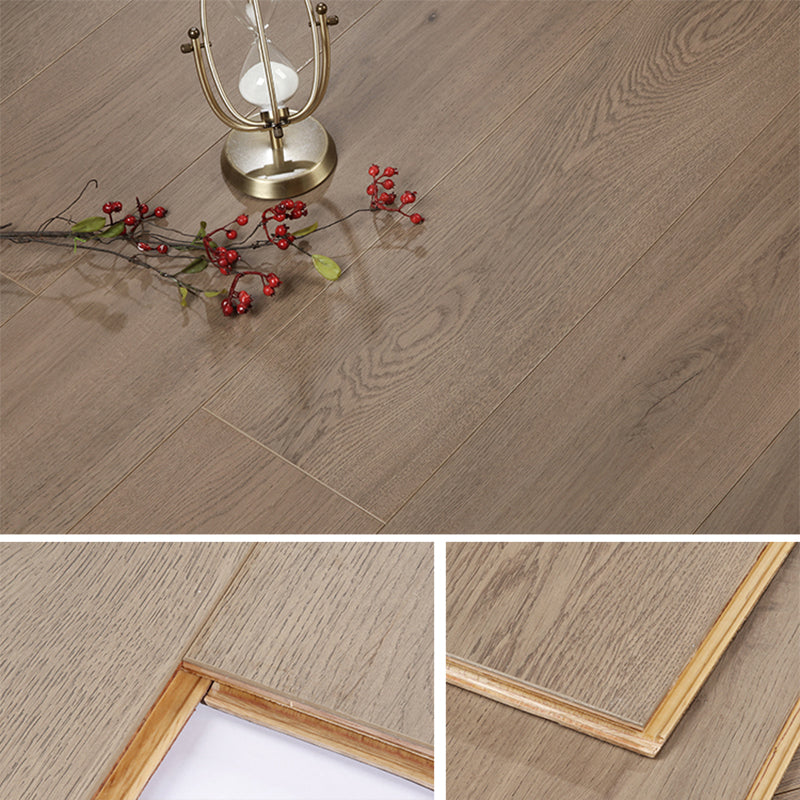 Contemporary Style Laminate Solid Wood Laminate Plank Flooring