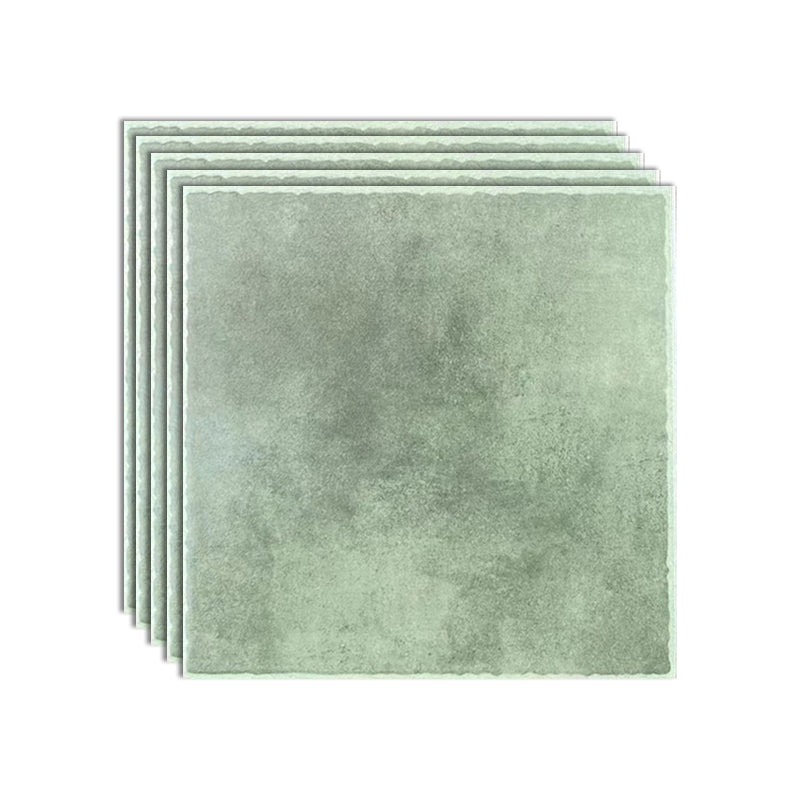 Square Ceramic Matte Straight Edge Singular Tile Vintage Bathroom Floor