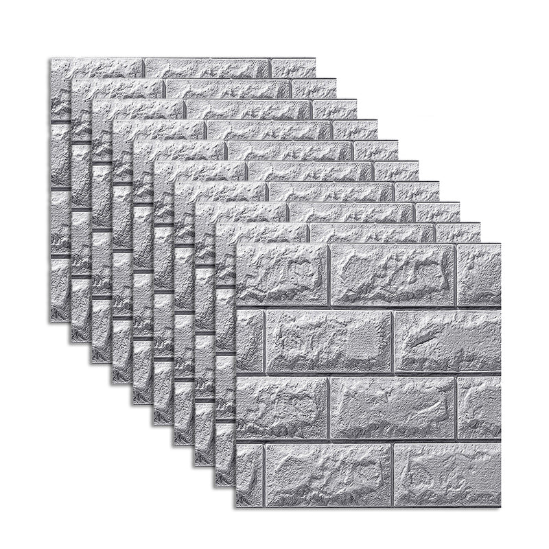 Modern Wall Tile PVC 3D Embossed Waterproof Wall Access Panel