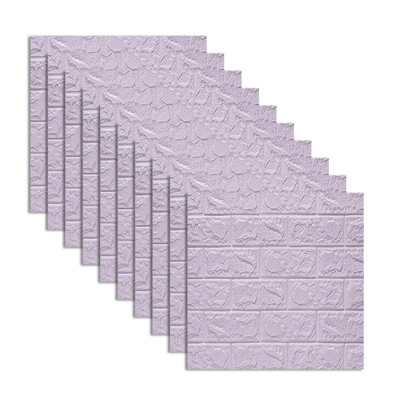 Modern Wall Tile PVC 3D Embossed Waterproof Wall Access Panel