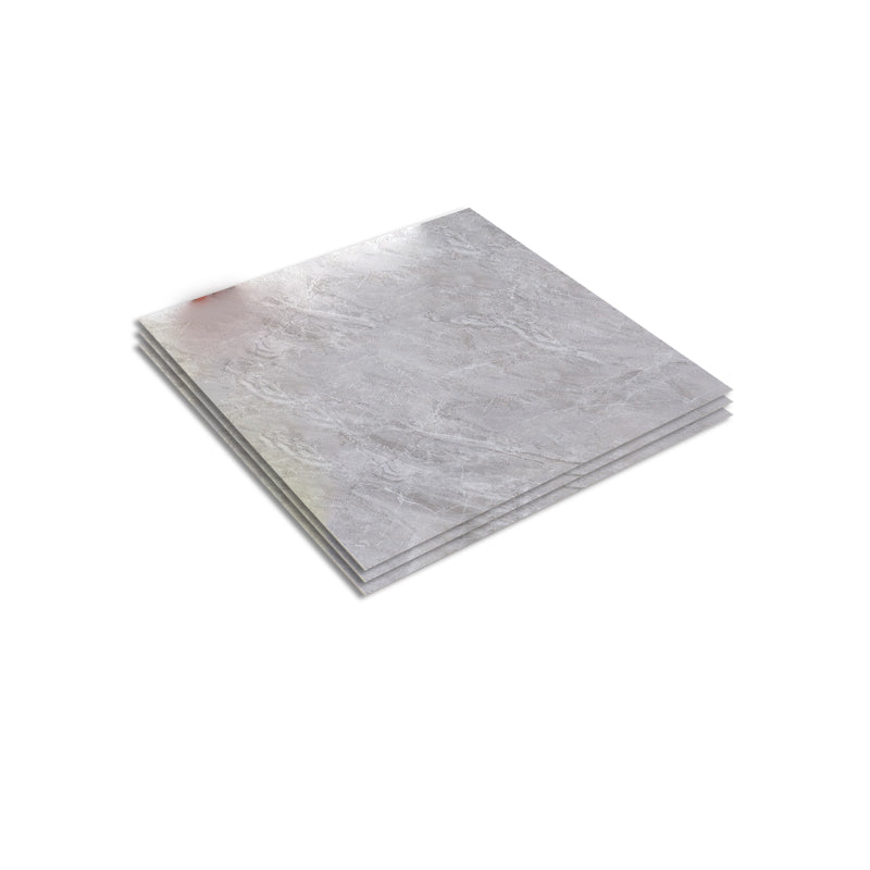 Square Matte Wall Tile Marble Gray Singular Tile for Floor Case