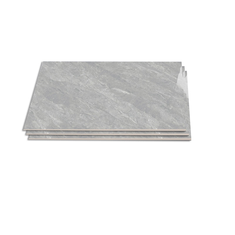 Square Matte Wall Tile Marble Gray Singular Tile for Floor Case