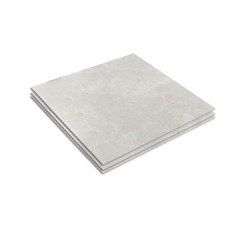 Square Matte Wall Tile Marble Gray Singular Tile for Floor Case