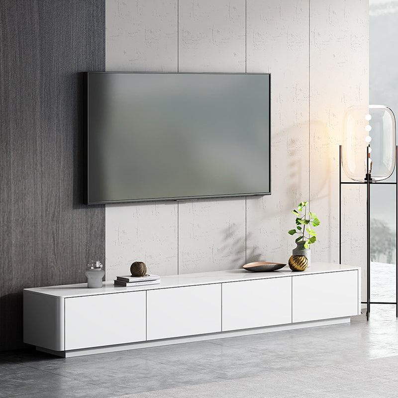 Modern TV Media Console Stone Media Console TV Stand for Living Room