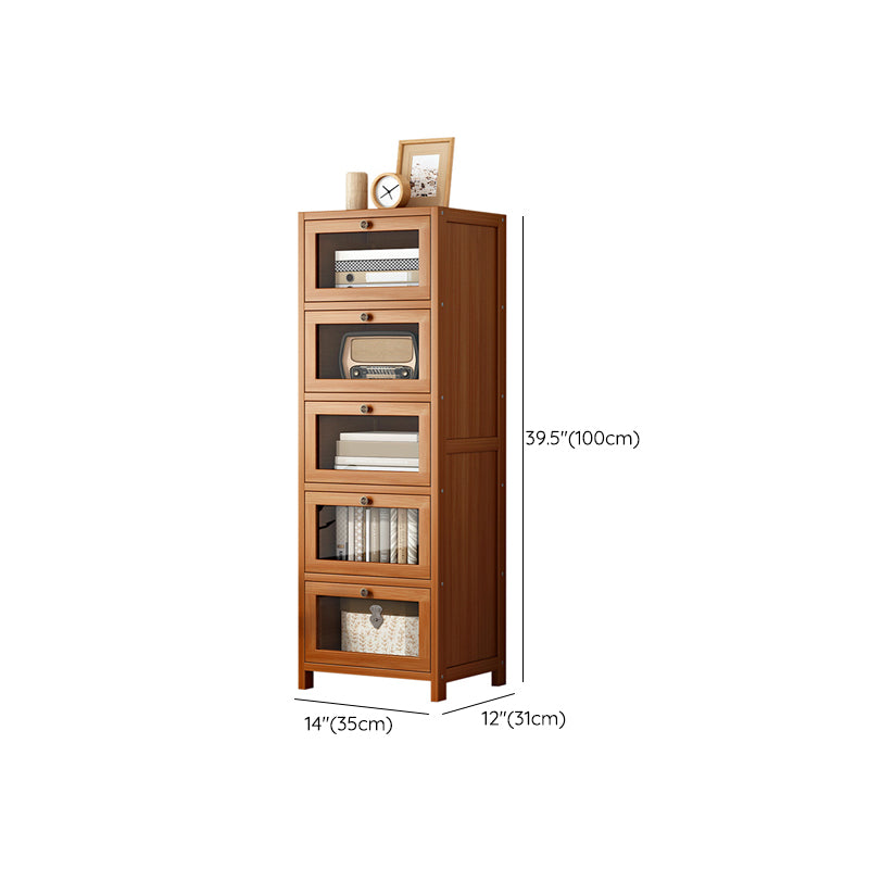 12.5" W Traditional Display Stand Standard Display Cabinet for Dining Room