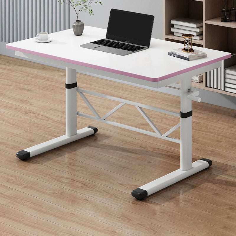 Modern Office Desk Manufactured Wood Adjustable Height Writing Desk