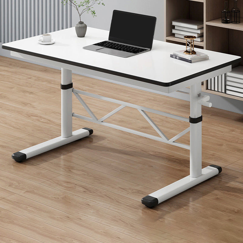 Modern Office Desk Manufactured Wood Adjustable Height Writing Desk