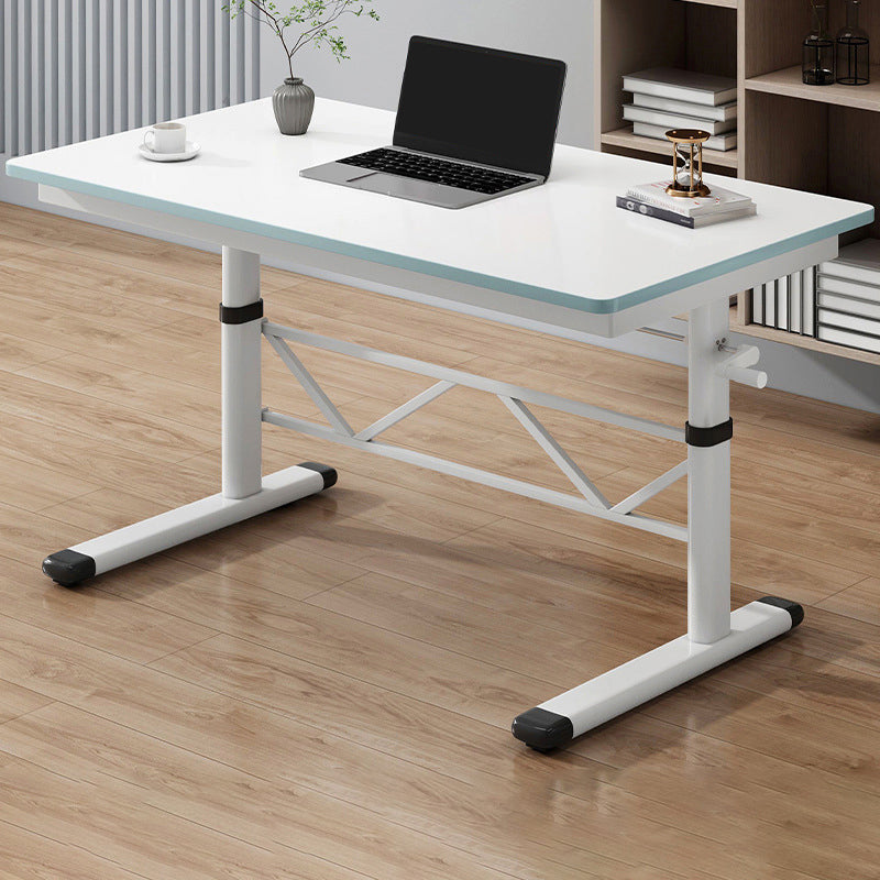 Modern Office Desk Manufactured Wood Adjustable Height Writing Desk