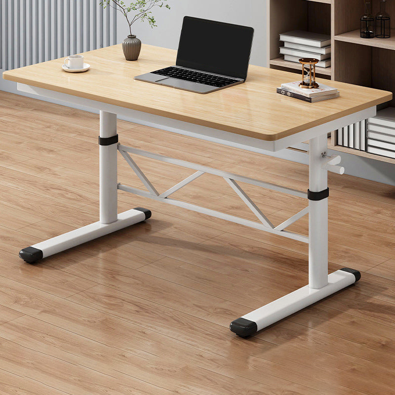 Modern Office Desk Manufactured Wood Adjustable Height Writing Desk