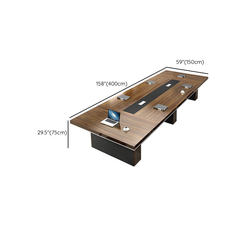 29.25 Inch H Industrial Office Desk Manufactured Wood Rectangle Writing Desk