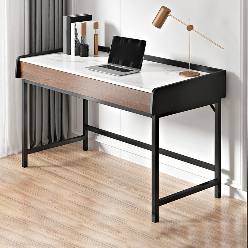 Contemporary Writing Desk Wooden Rectangular Office Desk with Legs