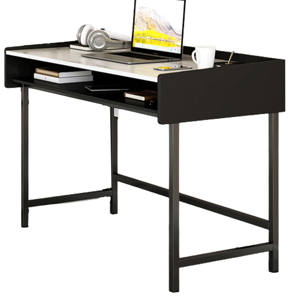 Contemporary Writing Desk Wooden Rectangular Office Desk with Legs