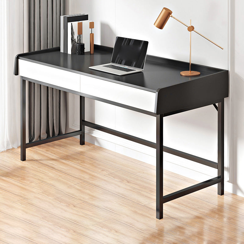 Contemporary Writing Desk Wooden Rectangular Office Desk with Legs