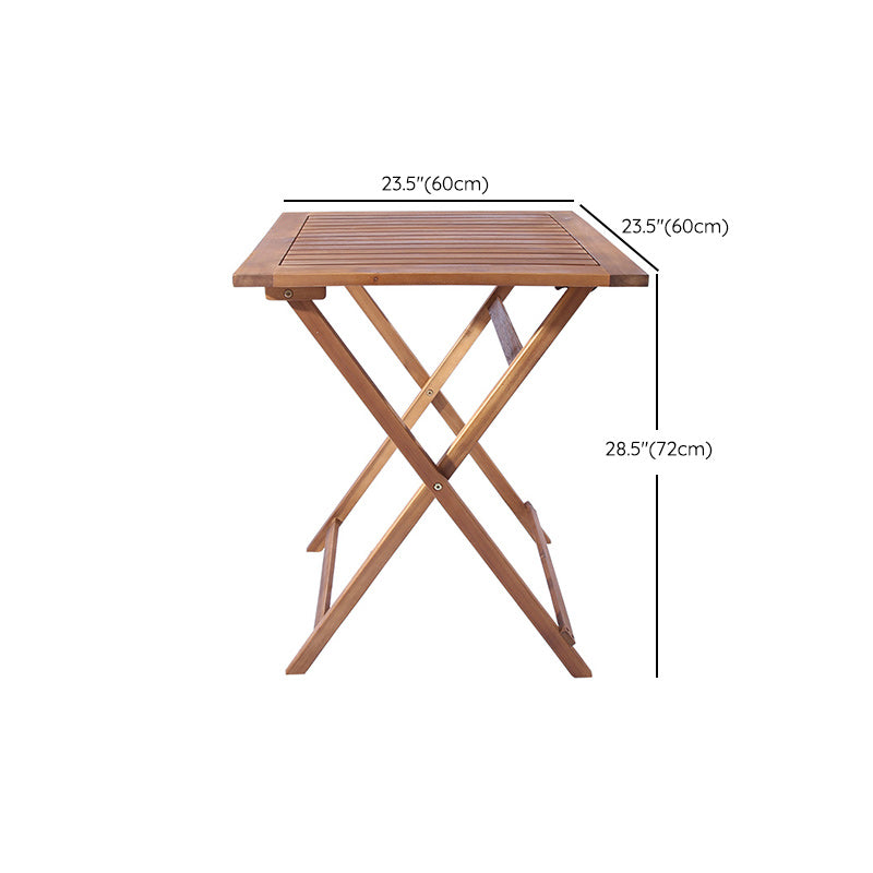 Solid Wood Contemporary Bistro Table 28.3" Tall Bistro Table