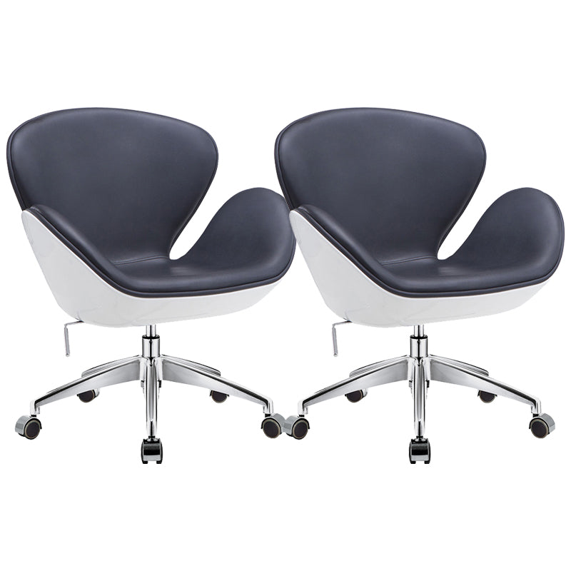 Modern No Arm Conference Chair Mid-Adjustable Chair for Office