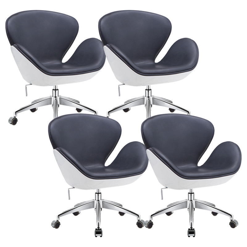 Modern No Arm Conference Chair Mid-Adjustable Chair for Office