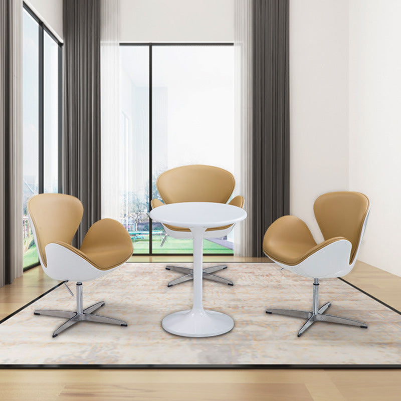 Modern No Arm Conference Chair Mid-Adjustable Chair for Office