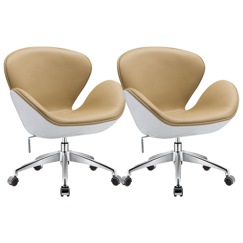 Modern No Arm Conference Chair Mid-Adjustable Chair for Office