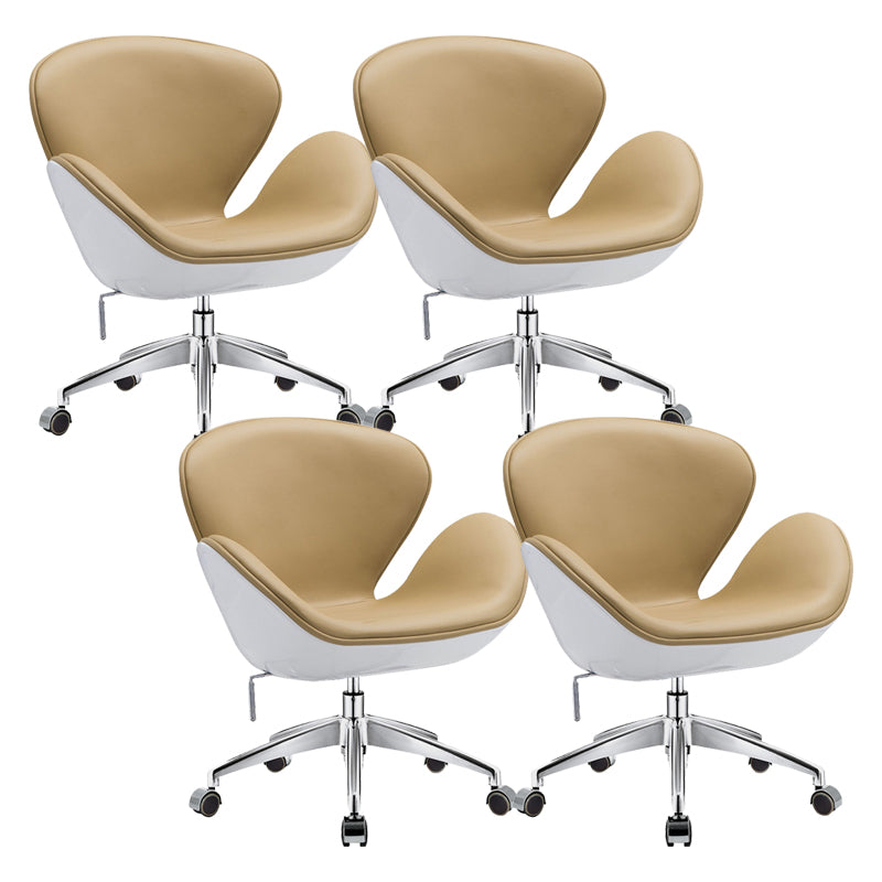 Modern No Arm Conference Chair Mid-Adjustable Chair for Office