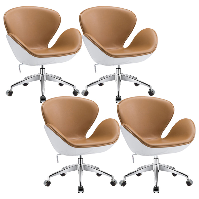 Modern No Arm Conference Chair Mid-Adjustable Chair for Office