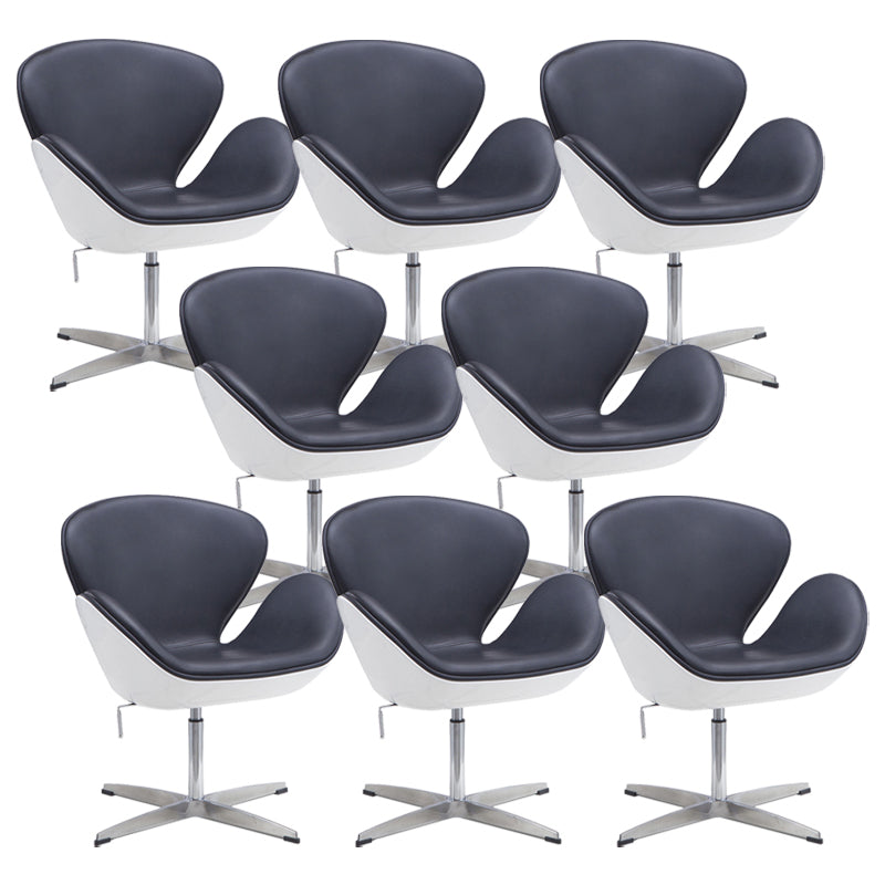 Modern No Arm Conference Chair Mid-Adjustable Chair for Office