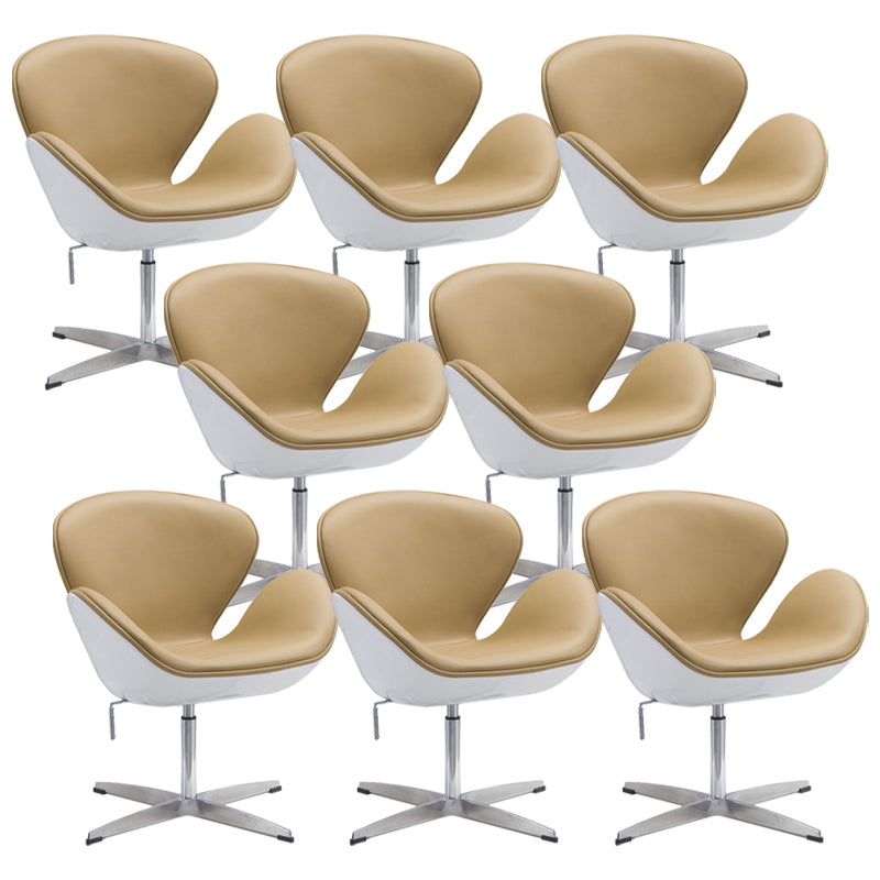 Modern No Arm Conference Chair Mid-Adjustable Chair for Office