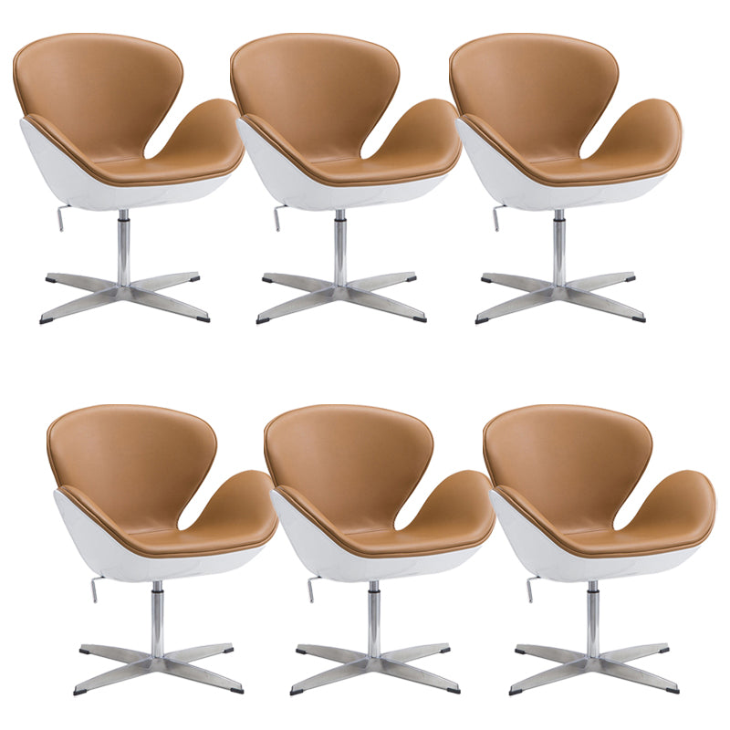 Modern No Arm Conference Chair Mid-Adjustable Chair for Office