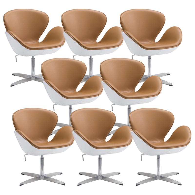 Modern No Arm Conference Chair Mid-Adjustable Chair for Office