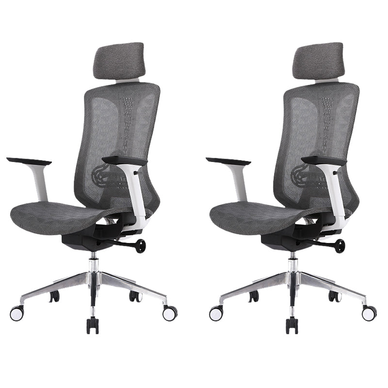 Modern Arms Included Office Chair High-Back Mesh Desk Chair with Wheels